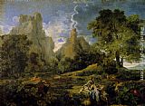 Landscape with Polyphemus by Nicolas Poussin